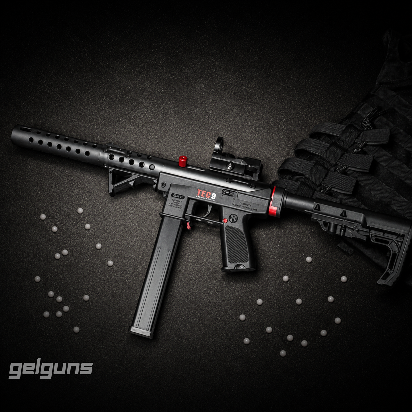 TEC 9 Tactical Version Gel Blaster